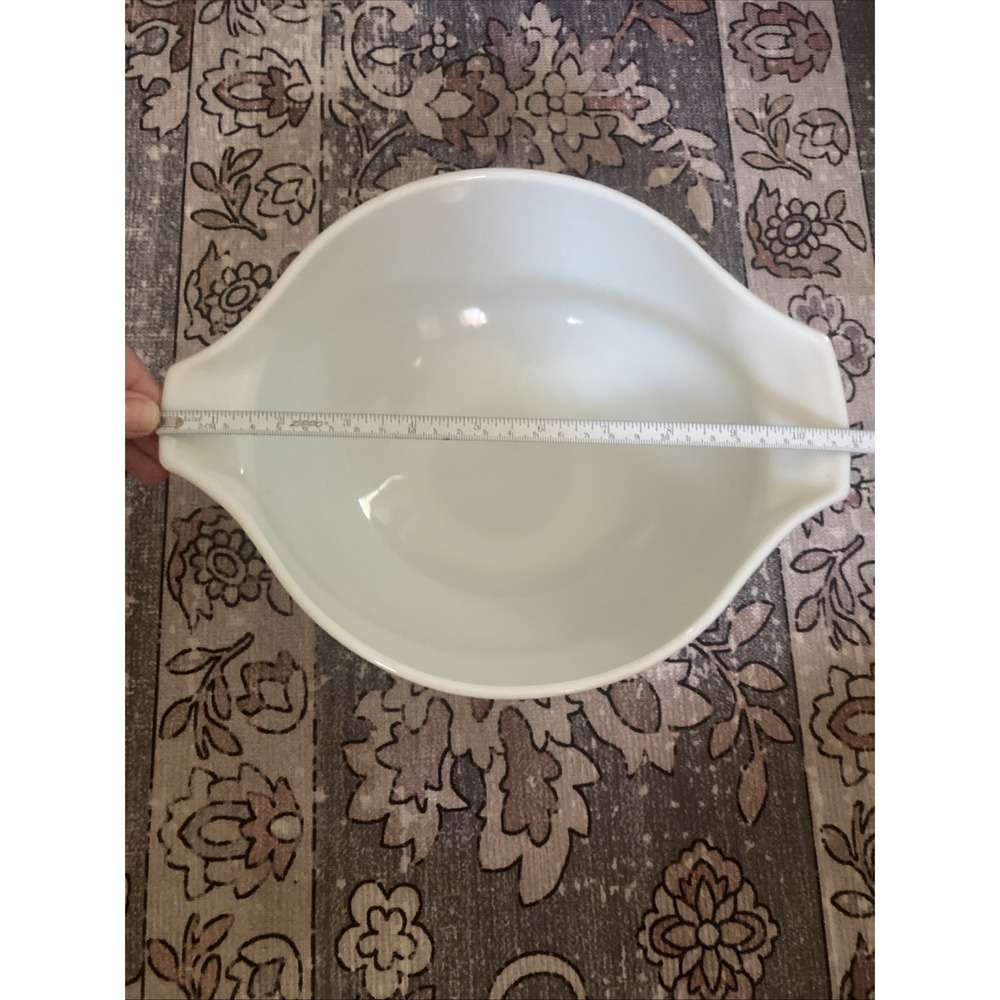 Pyrex Large Mixing Bowl 443 Forest Fancies 2.5L Beige Mushrooms